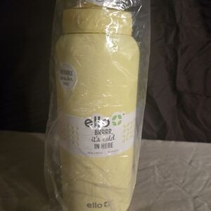 Ello Yellow Insulated Water Bottle